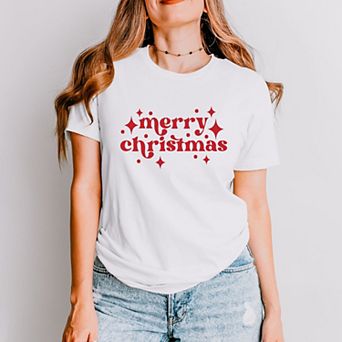 Whimsical Merry Christmas - Women's Short Sleeve Graphic T-Shirt