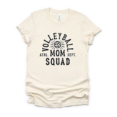 Simply Sage Market Volleyball Mom Squad Short Sleeve Tee