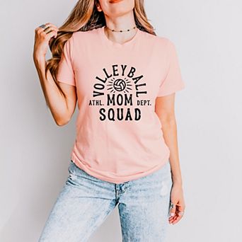 Simply Sage Market Volleyball Mom Squad Short Sleeve Tee