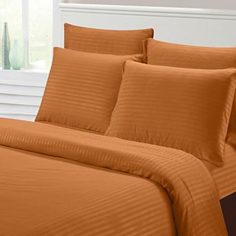 Hotel Collection 1800 Super Soft & Wrinkle Free Luxurious Stripe 6 pc Sheet Set