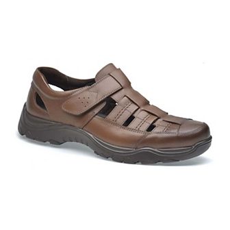 Men's Premium Comfort Leather Closed Toe Sandals John By Pazstor