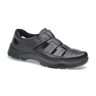 Men's Premium Comfort Leather Closed Toe Sandals John By Pazstor