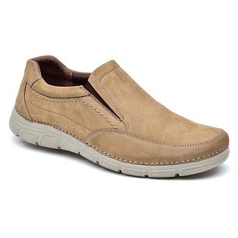 Men's Premium Comfort Nubuck Leather Moccasins Rock By Pazstor