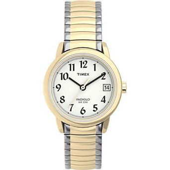 Timex® Easy Reader® Women's Two Tone Expansion Band Watch - T2H381JT
