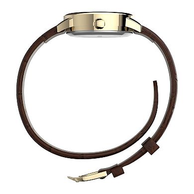 Timex Easy Reader Leather Strap Watch - T20071JT