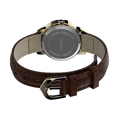 Timex Easy Reader Leather Strap Watch - T20071JT