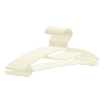 20 Pack Plastic Non-Slip Hangers, Durable Space Saving Clothes Hangers for Clothing, Closet, Pants