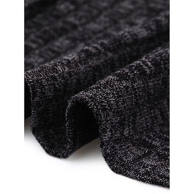 Plus Size Sweaters Cardigans for Women Lapel Long Sleeve Open Front Irregular Hem Knit Cardigan