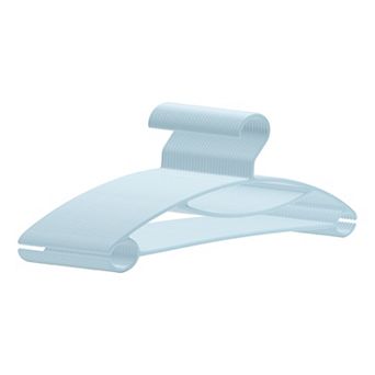 30 Pack Plastic Non-Slip Hangers, Durable Space Saving Clothes Hangers for Clothing, Closet, Pants