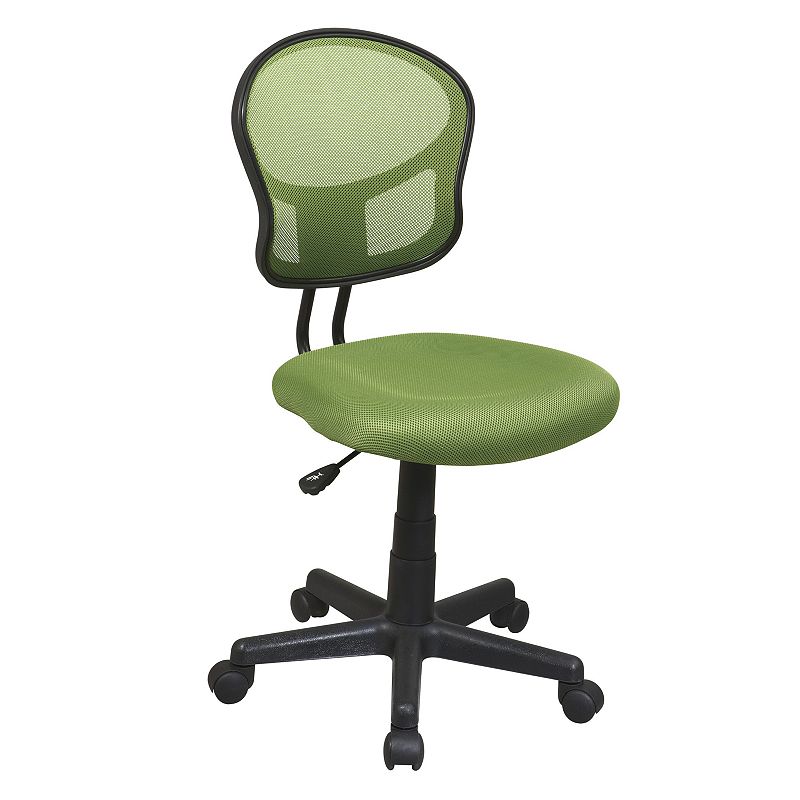 Office Star Products Mesh Task Chair, Green, Furniture