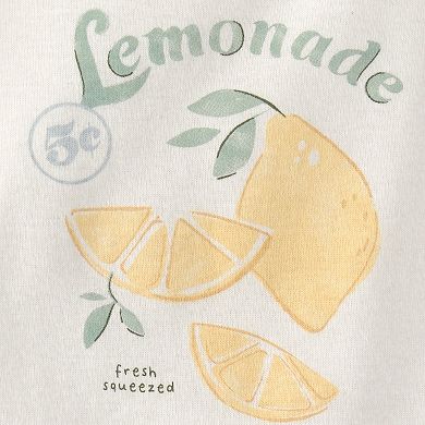 Baby Girl Carter's 3-Piece Ruffle Sleeve Top & Shorts Set