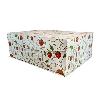 Celebrate Together™ Floral & Strawberry Hinge Paper Box