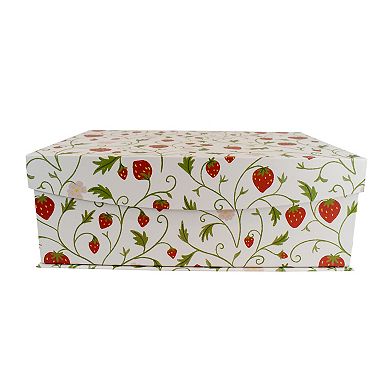 Celebrate Together™ Floral & Strawberry Hinge Paper Box