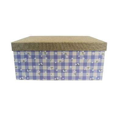 Celebrate Together™ Burlap Lid Paper Storage Box