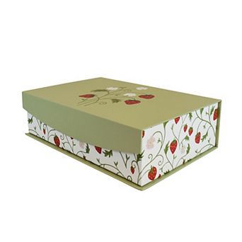 Celebrate Together™ Strawberry Print Hinge Paper Box