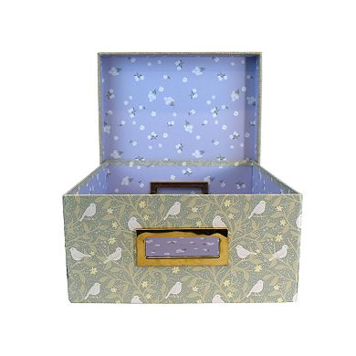 Celebrate Together™ Burlap Lid Paper Box