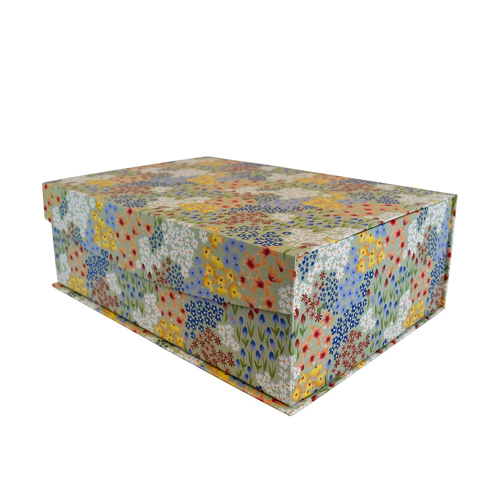 Celebrate Together™ Floral & Strawberry Hinge Paper Box
