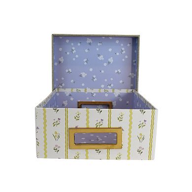 Celebrate Together™ Spring Burlap Lid Paper Box