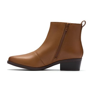 Clarks Danyelle Skip Women's Leather Ankle Boots