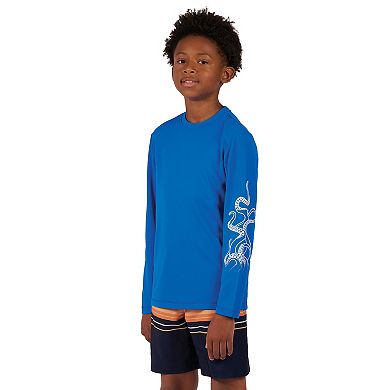 Boys 4-20 ZeroXposur Graphic Hydro Sun Protection Top