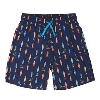 Boys 4-20 ZeroXposur Boardwalk Shorties Print Swim Bottoms
