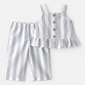 Baby Girl Carter's 2 pc Sleeveless Top & Pants Set