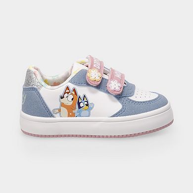 Bluey Toddler Girls Velcro Sneakers