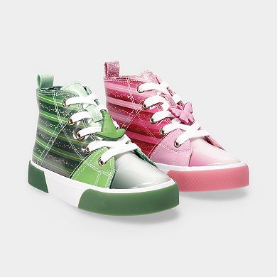 Wicked Little Kid Girls High Top Lace-Up Sneakers
