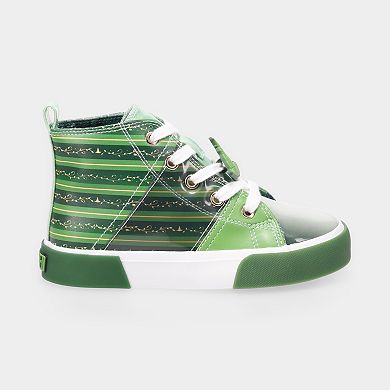 Wicked Little Kid Girls High Top Lace-Up Sneakers