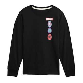 Boys 8-20 Marvel Easter Eggs Long Sleeve Graphic Tee