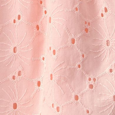 Baby Girl Carter's Short Sleeve Eyelet Dress