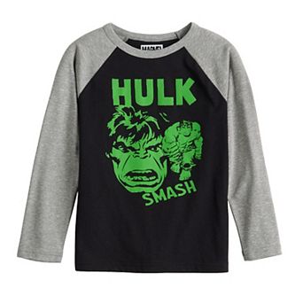 Boys 4-12 Jumping Beans® Marvel Hulk Long Sleeve Graphic Tee