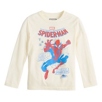 Boys 4-12 Jumping Beans® Marvel Spider-Man Long Sleeve Graphic Tee