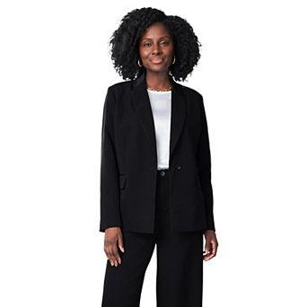 Jessica London Women's Plus Size Bi-Stretch Shaped Blazer