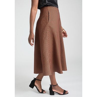 Jessica London Women's Plus Size Bi-Stretch Swing Skirt
