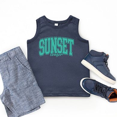 The Juniper Shop Varsity Sunset Chaser Youth Tank Top