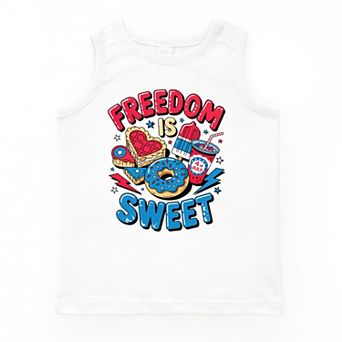 The Juniper Shop Freedom Is Sweet Youth Tank Top