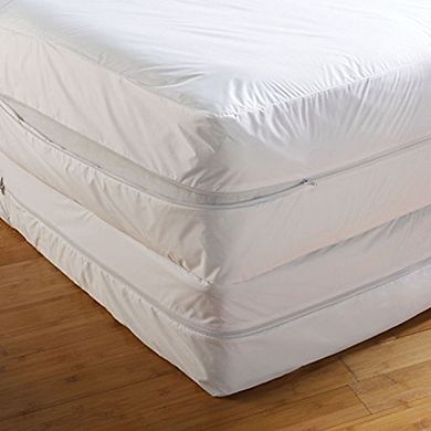 Home Sweet Home Waterproof Zipper Encasement Protector For Mattress And Box Spring