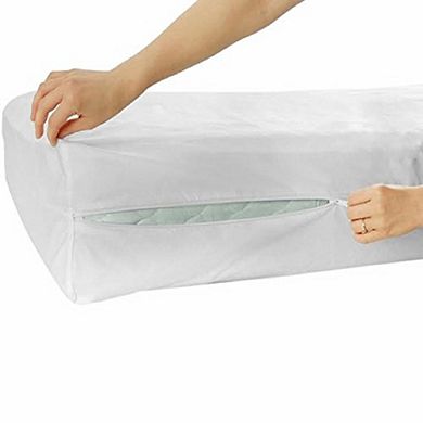 Home Sweet Home Waterproof Zipper Encasement Protector For Mattress And Box Spring