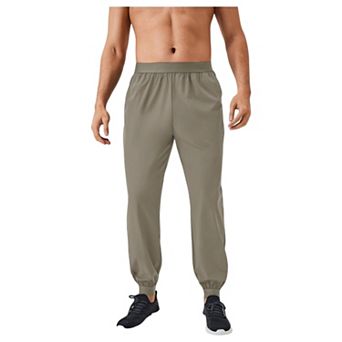 Men's Lightweight Stretch Lounge Pants with Adjustable Drawstring Waist and Straight Leg Fit
