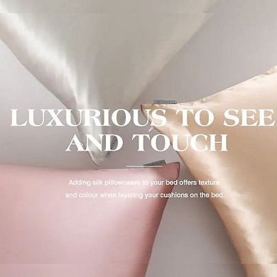 Comfortable And Relaxing Mulberry Silk Pillowcase For Home Bed