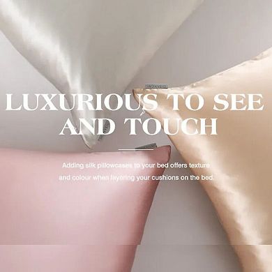 Comfortable And Relaxing Mulberry Silk Pillowcase For Home Bed