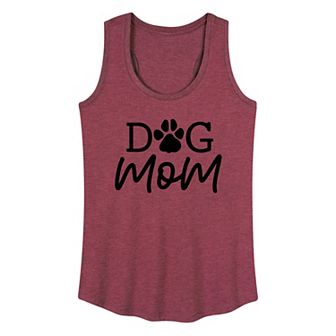 Women's Dog Mom Graphic Tank Top