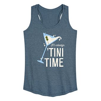 Women's It's Always 'Tini Time Graphic Tank Top