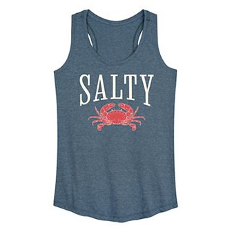 Women's Salty Crab Graphic Tank Top