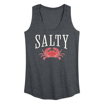 Women's Salty Crab Graphic Tank Top