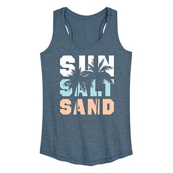 Women's Sun Salt Sand Graphic Tank Top
