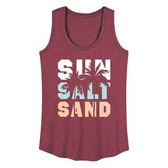 Women's Sun Salt Sand Graphic Tank Top