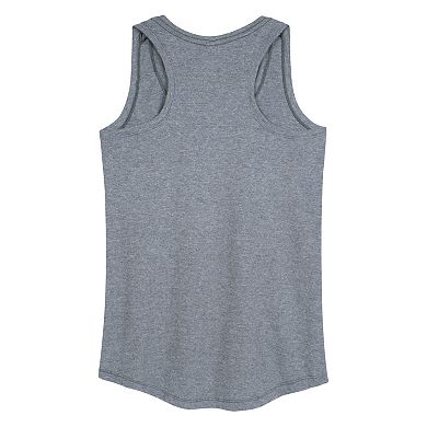 Women's Ocean Sunset Linework Graphic Tank
