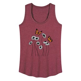Women's Wildflower Garden Graphic Tank Top